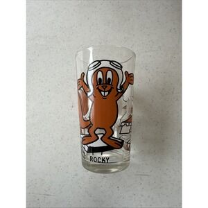 Pepsi Collector Vintage 1970's Series 5"‎ Glass Rocky